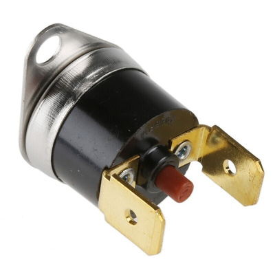 Honeywell Bi-Metallic Thermostat, Opens at +70°C, +150°C Max, NC, Manual Reset, Bracket Mount