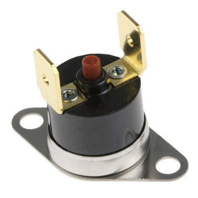 Honeywell Bi-Metallic Thermostat, Opens at +100°C, +150°C Max, NC, Manual Reset, Bracket Mount