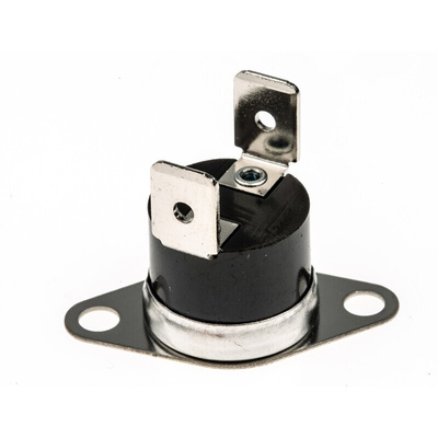 Honeywell Bi-Metallic Thermostat, Opens at +110°C, Closes at 95°C, +150°C Max, NC, Automatic Reset, Bracket Mount