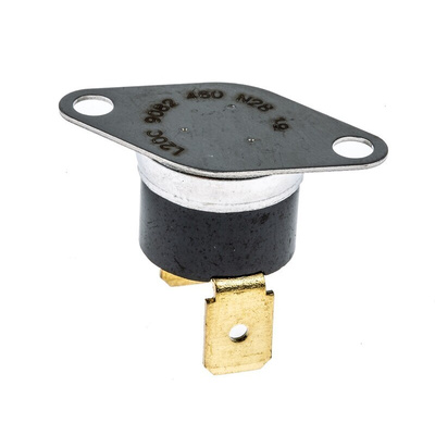 Honeywell Bi-Metallic Thermostat, Opens at +20°C, Closes at 10°C, +150°C Max, NC, Automatic Reset, Bracket Mount