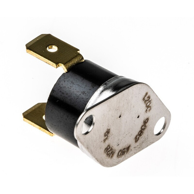 Honeywell Bi-Metallic Thermostat, Opens at +20°C, Closes at 10°C, +150°C Max, NC, Automatic Reset, Bracket Mount