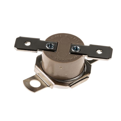 Honeywell Bi-Metallic Thermostat, Opens at +125°C, Closes at +110°C, +186°C Max, NC, Automatic Reset