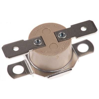 Honeywell Bi-Metallic Thermostat, Opens at +110°C, Closes at +95°C, +186°C Max, NC, Automatic Reset