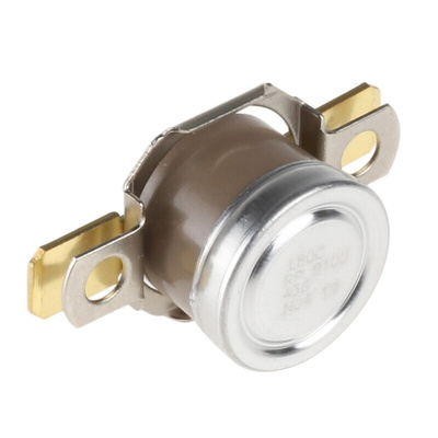 Honeywell Bi-Metallic Thermostat, Opens at +80°C, Closes at +65°C, +186°C Max, NC, Automatic Reset