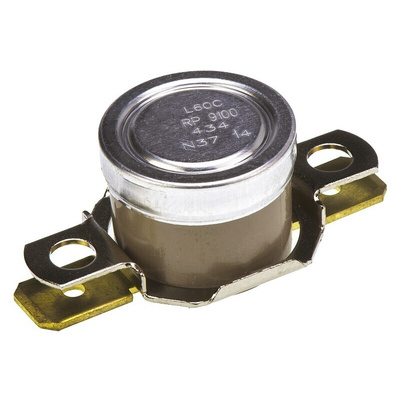 Honeywell Bi-Metallic Thermostat, Opens at +60°C, Closes at +45°C, +186°C Max, NC, Automatic Reset
