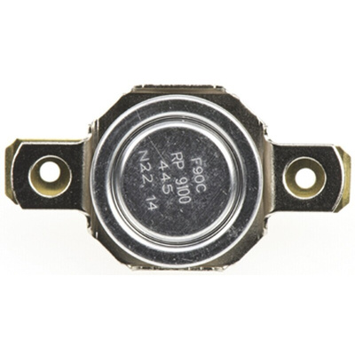 Honeywell Bi-Metallic Thermostat, Opens at +75°C, Closes at +90°C, +186°C Max, NO, Automatic Reset