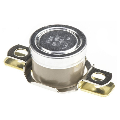 Honeywell Bi-Metallic Thermostat, Opens at +75°C, Closes at +90°C, +186°C Max, NO, Automatic Reset