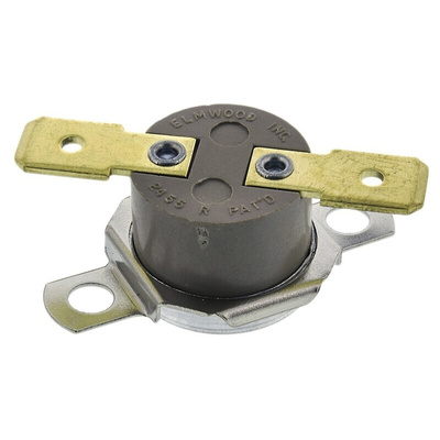 Honeywell Bi-Metallic Thermostat, Opens at +55°C, Closes at +70°C, +186°C Max, NO, Automatic Reset