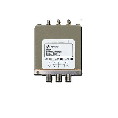Keysight Technologies RF Switch, SPDT, Male Connector, 4GHz Max, >100dB Isolation, 30ms