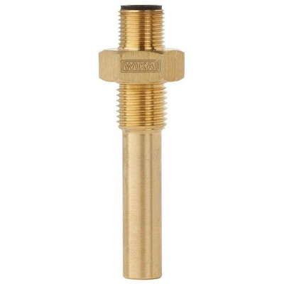 WIKA Bi-Metallic Thermostat, Opens at 100°C, Closes at -40°C, 100°C Max, NC, Automatic Reset, Threaded