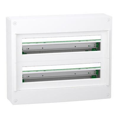 Schneider Electric White Plastic LVSX Enclosure - 2 Hole
