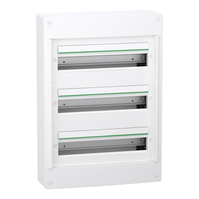 Schneider Electric White Plastic LVSX Enclosure - 3 Hole