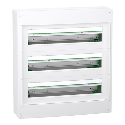Schneider Electric White Plastic LVSX Enclosure - 3 Hole