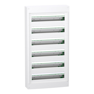 Schneider Electric White Plastic LVSX Enclosure - 6 Hole