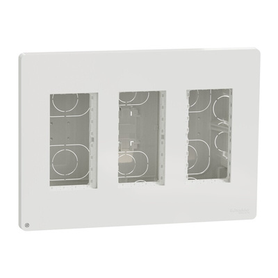 Schneider Electric White ABS New Unica Control Station Enclosure - 4 Hole