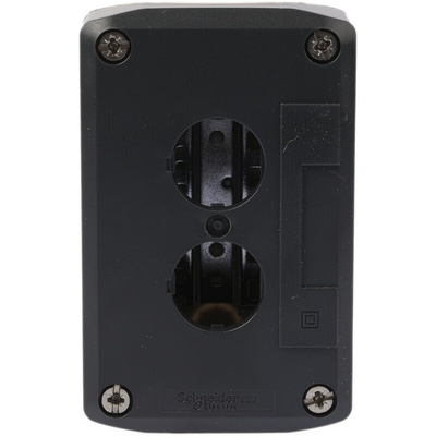 Schneider Electric Grey Plastic XALD Control Station Enclosure - 2 Hole 22mm Diameter