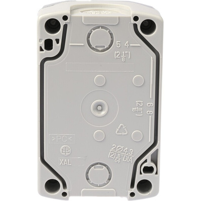 Schneider Electric Grey Plastic XALD Control Station Enclosure - 2 Hole 22mm Diameter