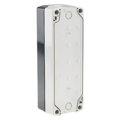 Schneider Electric Grey Plastic Harmony XALD Control Station Enclosure - 5 Hole 22mm Diameter