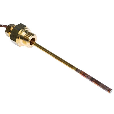 Jumo Capillary Thermostat, +120°C Max, SPST