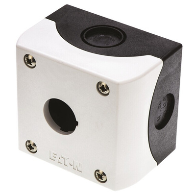 Eaton Grey Plastic M22 Enclosure - 1 Hole 22mm Diameter