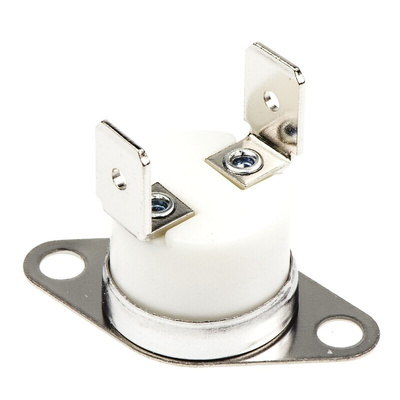 Honeywell Bi-Metallic Thermostat, Opens at +160°C, Closes at +135°C, +260°C Max, SPST NC, Automatic Reset