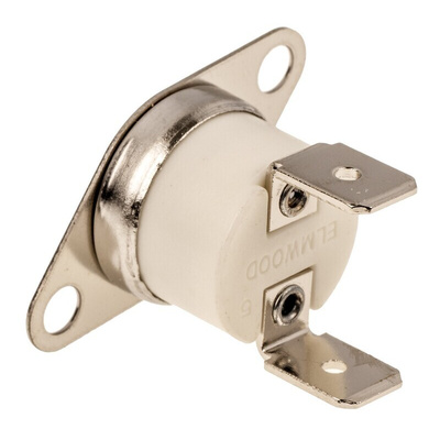 Honeywell Bi-Metallic Thermostat, Opens at +180°C, Closes at 150°C, +260°C Max, SPST NC, Automatic Reset