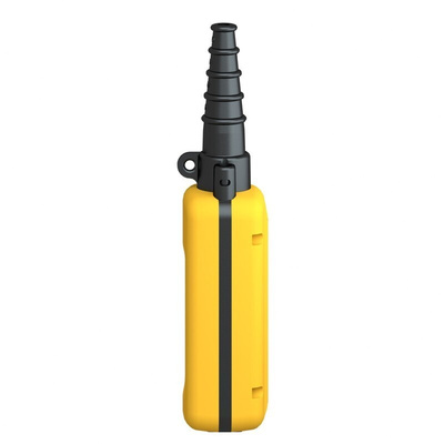 Schneider Electric Yellow Polypropylene Harmony XACA Pendant Station Enclosure - 3 Hole 22mm Diameter