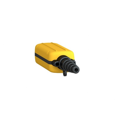 Schneider Electric Yellow Polypropylene Harmony XACA Pendant Station Enclosure - 3 Hole 22mm Diameter