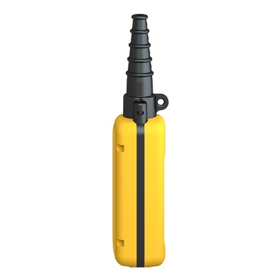 Schneider Electric Yellow Polypropylene Harmony XACA Pendant Station Enclosure - 3 Hole 22mm Diameter