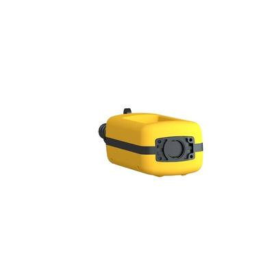 Schneider Electric Yellow Polypropylene Harmony XACA Pendant Station Enclosure - 3 Hole 22mm Diameter