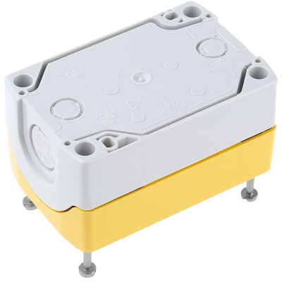 Schneider Electric Yellow Plastic Harmony XALK Push Button Enclosure - 2 Hole 22mm Diameter