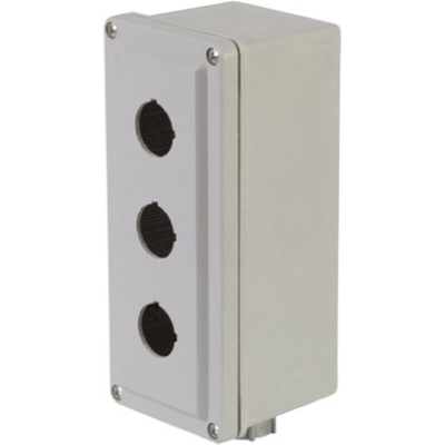 Schneider Electric Plastic Harmony 9001SK Control Station Enclosure - 3 Hole 30mm Diameter