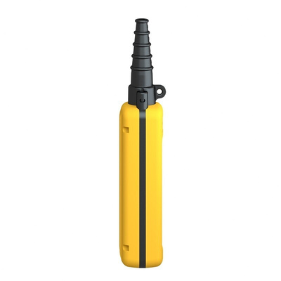 Schneider Electric Yellow Polypropylene Harmony XACA Push Button Control Station - 5 Hole 22mm Diameter