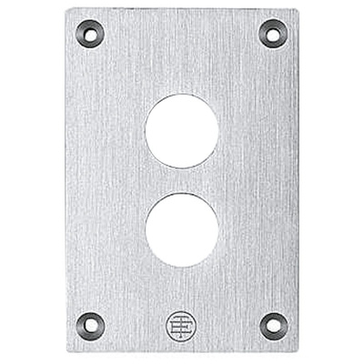 Schneider Electric Aluminium Harmony XAP Control Station Enclosure - 2 Hole 22mm Diameter