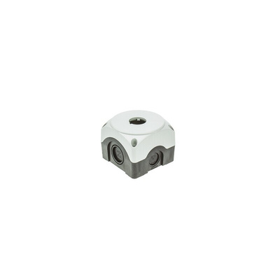 Lovato Grey Plastic Platinum Push Button Enclosure - 1 Hole 22mm Diameter