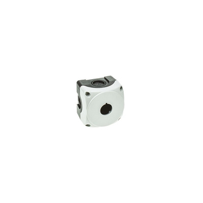 Lovato Grey Plastic Platinum Push Button Enclosure - 1 Hole 22mm Diameter