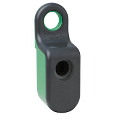 Schneider Electric Black Plastic Harmony XB Push Button Enclosure - 1 Hole 22mm Diameter