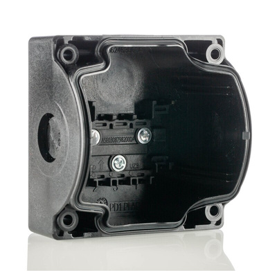 Siemens Grey Plastic SIRIUS ACT Push Button Enclosure - 1 Hole 22mm Diameter