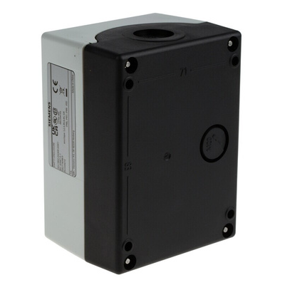 Siemens Grey Plastic SIRIUS ACT Push Button Enclosure - 2 Hole 22mm Diameter