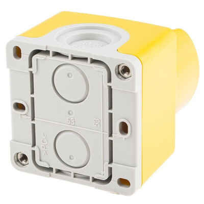 ABB 1SFA Series Twist Release Emergency Stop Push Button, Surface Mount, 2NC, IP66, IP67, IP69K