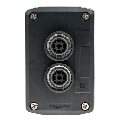 Schneider Electric Spring Return Push Button Control Station, Polycarbonate, Green, Red, I/O, IP66, IP67, IP69K