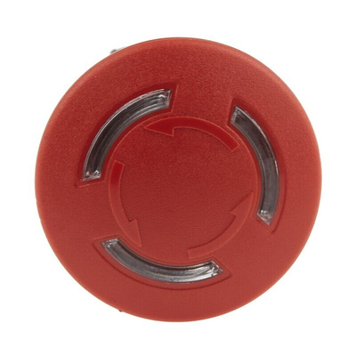 EAO 45 Series Twist Release Illuminated Emergency Stop Push Button, Panel Mount, 16mm Cutout, IP66, IP67, IP69K