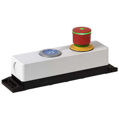 Eaton Twist Release Illuminated Emergency Stop Push Button, Panel Mount, 30mm Cutout, IP65, IP66, IP69