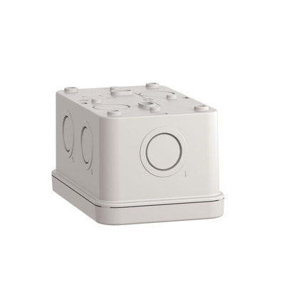 Schneider Electric Light Grey ABS XAL Control Station Enclosure - 2 Hole 22mm Diameter