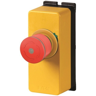 Eaton Twist Release Control Station Switch - 1 NO + 1 NC, IP65, IP66, IP69