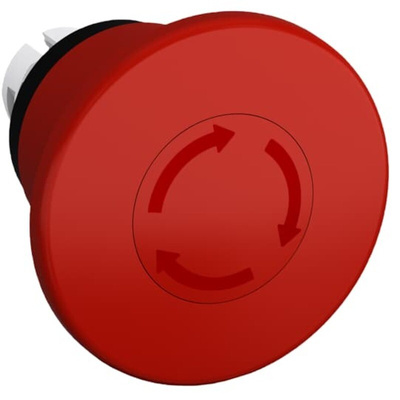 ABB Twist Release Emergency Stop Push Button, Panel Mount, 22.5mm Cutout