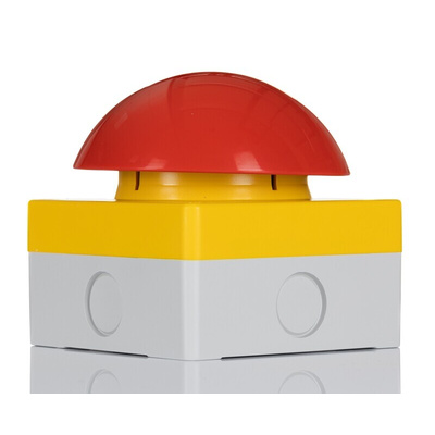 RS PRO Pull to Release Emergency Stop Push Button, 94mm Cutout, 2NC