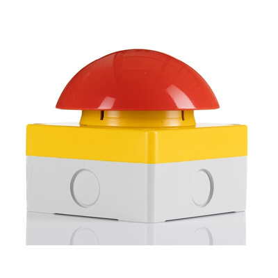 RS PRO Pull Release Emergency Stop Push Button, Surface Mount, 1 NO + 1 NC, IP65