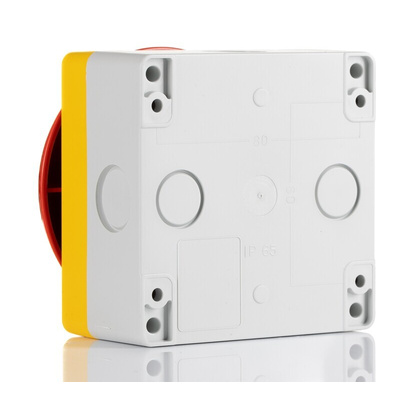 RS PRO Pull Release Emergency Stop Push Button, Surface Mount, 1 NO + 1 NC, IP65
