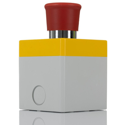 RS PRO Pull Release Emergency Stop Push Button, Surface Mount, 1NC, IP65